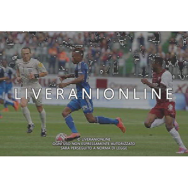Clinton mua NJIE - 31.08.2014 - Metz / Lyon - 4eme journee de Ligue 1 Photo : Fred Marvaux / Icon Sport AG ALDO LIVERANI SAS ONLY ITALY