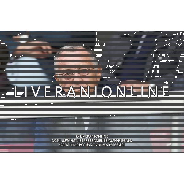 Jean Michel AULAS - 31.08.2014 - Metz / Lyon - 4eme journee de Ligue 1 Photo : Fred Marvaux / Icon Sport AG ALDO LIVERANI SAS ONLY ITALY