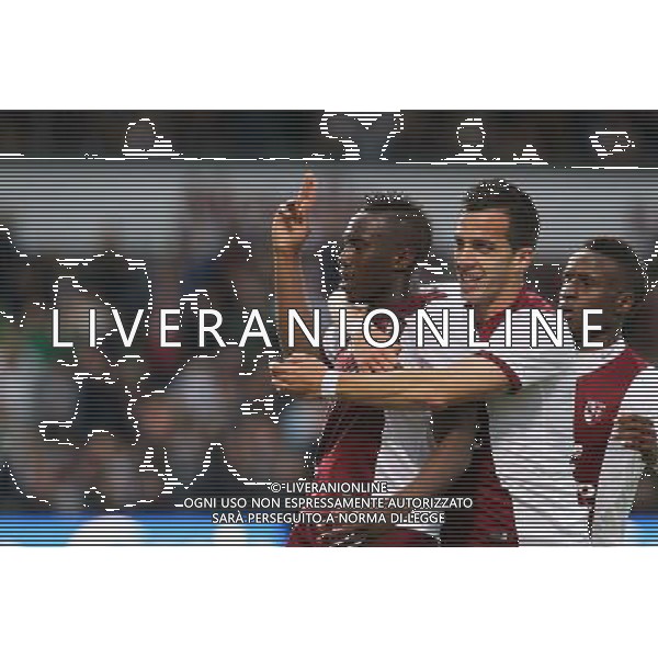 Joie Metz - Yeni NGBAKOTO / Frederico ANDRADA - 31.08.2014 - Metz / Lyon - 4eme journee de Ligue 1 Photo : Fred Marvaux / Icon Sport AG ALDO LIVERANI SAS ONLY ITALY