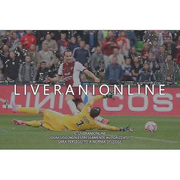 Kevin LEJEUNE / Anthony LOPES - 31.08.2014 - Metz / Lyon - 4eme journee de Ligue 1 Photo : Fred Marvaux / Icon Sport AG ALDO LIVERANI SAS ONLY ITALY