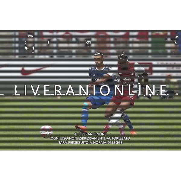 Rachid GHEZZAL / Romain METANIRE - 31.08.2014 - Metz / Lyon - 4eme journee de Ligue 1 Photo : Fred Marvaux / Icon Sport AG ALDO LIVERANI SAS ONLY ITALY