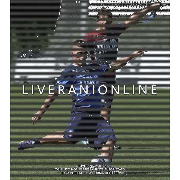 Raduno Nazionale Italiana Firenze - 01.09.2014 Allenamento Nella Foto:verratti conte /Ph.Vitez-Ag. Aldo Liverani