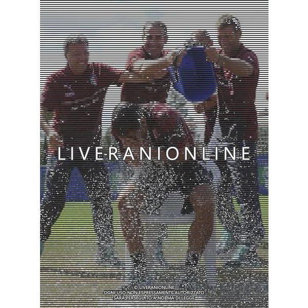 Raduno Nazionale Italiana Firenze - 01.09.2014 Allenamento Nella Foto:Antonio Conte subisce la secchiata d\'acqua fredda da parte del suo staff per la lotta contro la sla /Ph.Vitez-Ag. Aldo Liverani