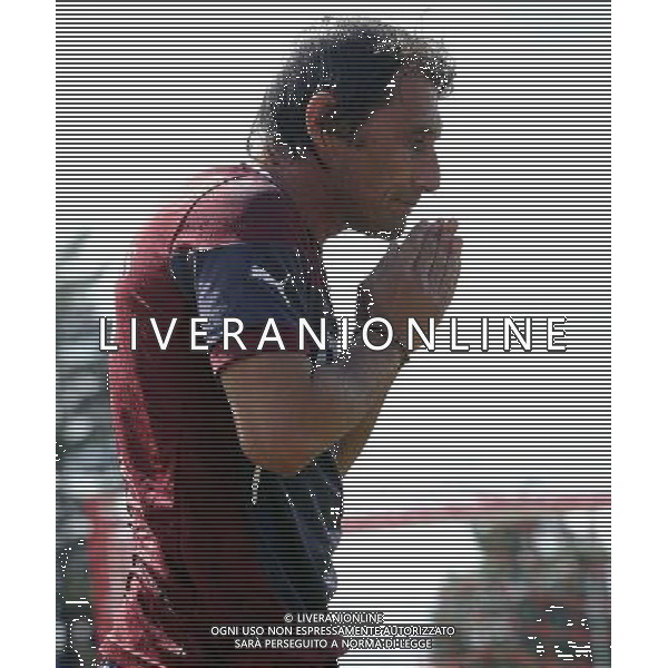 Raduno Nazionale Italiana Firenze - 01.09.2014 Allenamento Nella Foto:Antonio Conte subisce la secchiata d\'acqua fredda da parte del suo staff per la lotta contro la sla /Ph.Vitez-Ag. Aldo Liverani