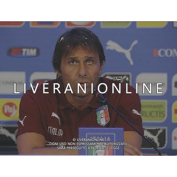 Raduno Nazionale Italiana Firenze - 01.09.2014 Conferenza Stampa Nella Foto: antonio conte /Ph.Vitez-Ag. Aldo Liverani