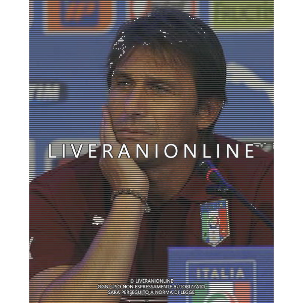 Raduno Nazionale Italiana Firenze - 01.09.2014 Conferenza Stampa Nella Foto: antonio conte /Ph.Vitez-Ag. Aldo Liverani