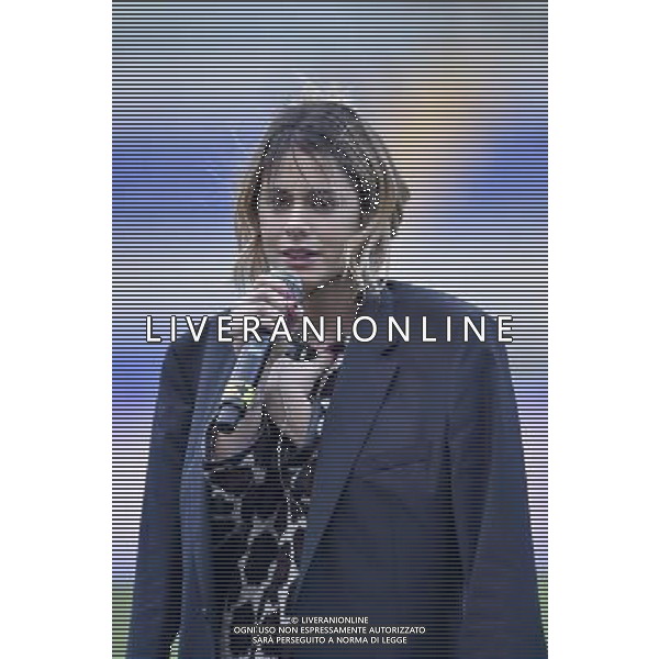 Roma - 01/09/2014 - Stadio Olimpico - Partita Interreligiosa per la Pace - nella foto: Martina Stoessel / Ph. Fabrizio Corradetti - Ag. Aldo Liverani Sas