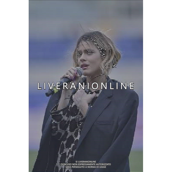 Roma - 01/09/2014 - Stadio Olimpico - Partita Interreligiosa per la Pace - nella foto: Martina Stoessel / Ph. Fabrizio Corradetti - Ag. Aldo Liverani Sas