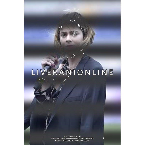 Roma - 01/09/2014 - Stadio Olimpico - Partita Interreligiosa per la Pace - nella foto: Martina Stoessel / Ph. Fabrizio Corradetti - Ag. Aldo Liverani Sas