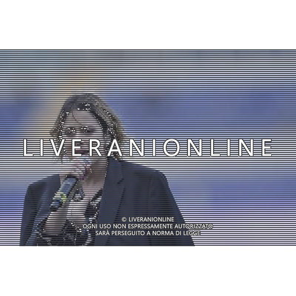 Roma - 01/09/2014 - Stadio Olimpico - Partita Interreligiosa per la Pace - nella foto: Martina Stoessel / Ph. Fabrizio Corradetti - Ag. Aldo Liverani Sas