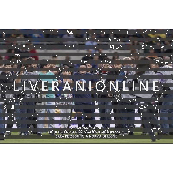 Roma - 01/09/2014 - Stadio Olimpico - Partita Interreligiosa per la Pace - nella foto: diego armando maradona / Ph. Fabrizio Corradetti - Ag. Aldo Liverani Sas