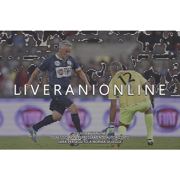 Roma - 01/09/2014 - Stadio Olimpico - Partita Interreligiosa per la Pace - nella foto: roberto baggio e francesco toldo / Ph. Fabrizio Corradetti - Ag. Aldo Liverani Sas