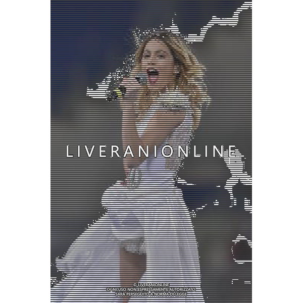 Roma - 01/09/2014 - Stadio Olimpico - Partita Interreligiosa per la Pace - nella foto: Martina Stoessel / Ph. Fabrizio Corradetti - Ag. Aldo Liverani Sas