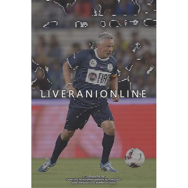 Roma - 01/09/2014 - Stadio Olimpico - Partita Interreligiosa per la Pace - nella foto: roberto baggio / Ph. Fabrizio Corradetti - Ag. Aldo Liverani Sas