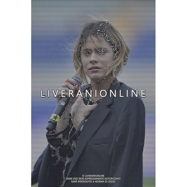 Roma - 01/09/2014 - Stadio Olimpico - Partita Interreligiosa per la Pace - nella foto: Martina Stoessel / Ph. Fabrizio Corradetti - Ag. Aldo Liverani Sas