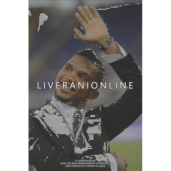 Roma - 01/09/2014 - Stadio Olimpico - Partita Interreligiosa per la Pace - nella foto: Samuel Eto\'o / Ph. Fabrizio Corradetti - Ag. Aldo Liverani Sas