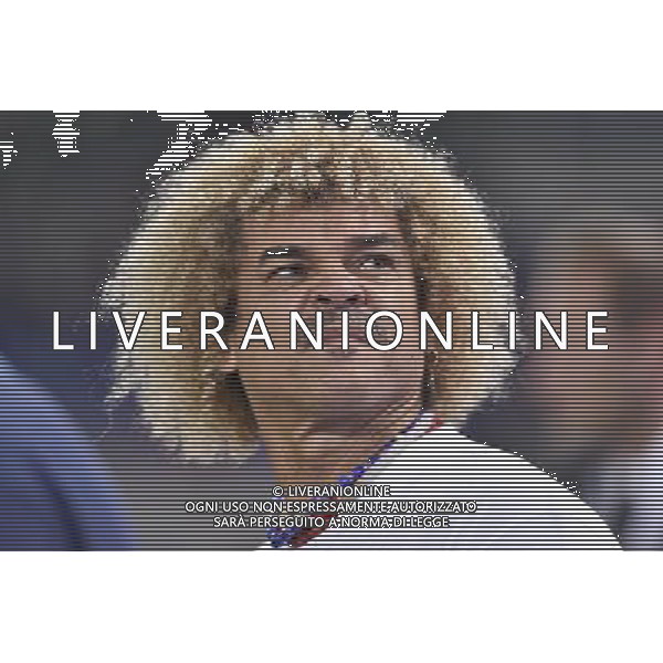 Roma - 01/09/2014 - Stadio Olimpico - Partita Interreligiosa per la Pace - nella foto: Carlos Valderrama / Ph. Fabrizio Corradetti - Ag. Aldo Liverani Sas