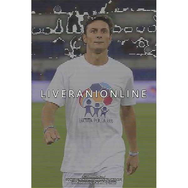 Roma - 01/09/2014 - Stadio Olimpico - Partita Interreligiosa per la Pace - nella foto: Javier Zanetti / Ph. Fabrizio Corradetti - Ag. Aldo Liverani Sas