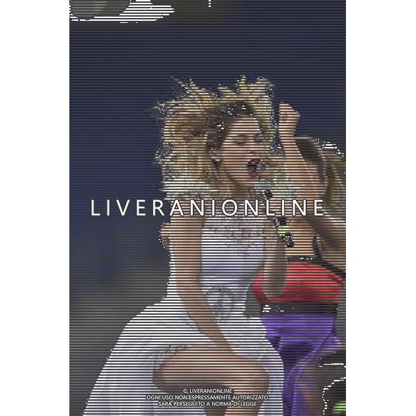 Roma - 01/09/2014 - Stadio Olimpico - Partita Interreligiosa per la Pace - nella foto: Martina Stoessel / Ph. Fabrizio Corradetti - Ag. Aldo Liverani Sas