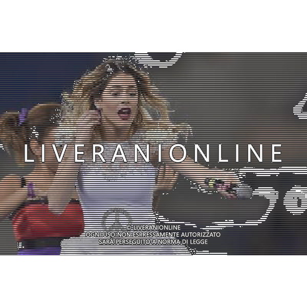 Roma - 01/09/2014 - Stadio Olimpico - Partita Interreligiosa per la Pace - nella foto: Martina Stoessel / Ph. Fabrizio Corradetti - Ag. Aldo Liverani Sas