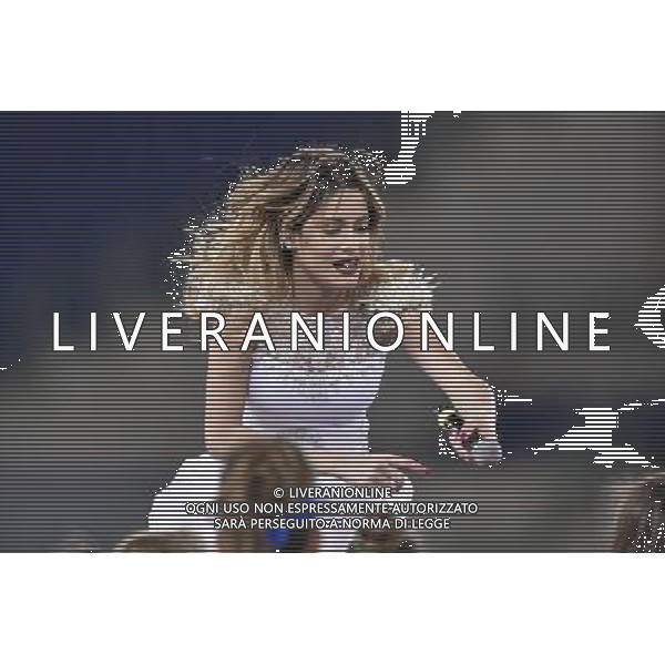 Roma - 01/09/2014 - Stadio Olimpico - Partita Interreligiosa per la Pace - nella foto: Martina Stoessel / Ph. Fabrizio Corradetti - Ag. Aldo Liverani Sas