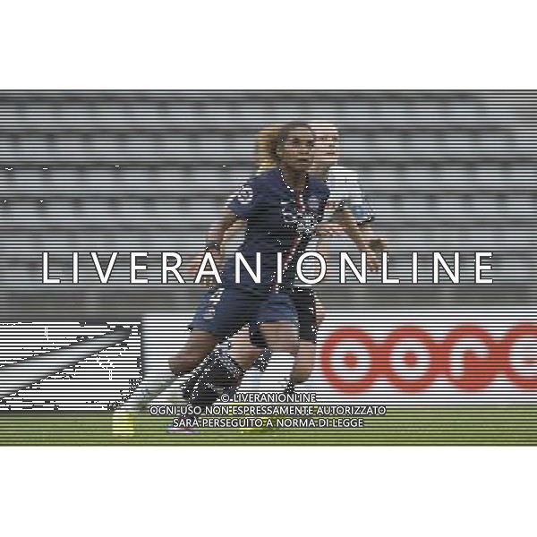 Laura Georges / Charlotte Saint Sans - 30.08.2014 - PSG / Arras - 1ere journee de D1 feminin Photo : Andre Ferreira / Icon Sport /AGENZIA ALDO LIVERANI SAS - ITALY ONLY - EDITORIAL USE ONLY