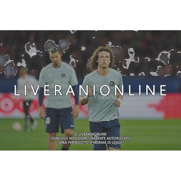 David LUIZ - 31.08.2014 - Paris Saint Germain / Saint Etienne - 4eme journee de Ligue 1 - Photo : Aurelien Meunier / Icon Sport /AGENZIA ALDO LIVERANI SAS - ITALY ONLY - EDITORIAL USE ONLY