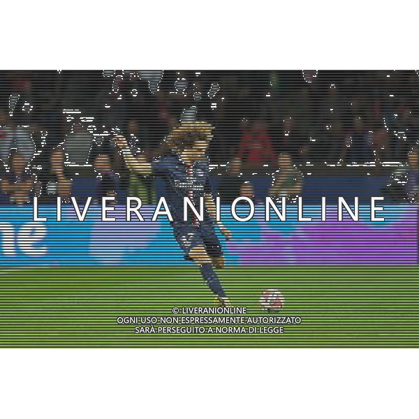 David LUIZ - 31.08.2014 - Paris Saint Germain / Saint Etienne - 4eme journee de Ligue 1 - Photo : Aurelien Meunier / Icon Sport /AGENZIA ALDO LIVERANI SAS - ITALY ONLY - EDITORIAL USE ONLY