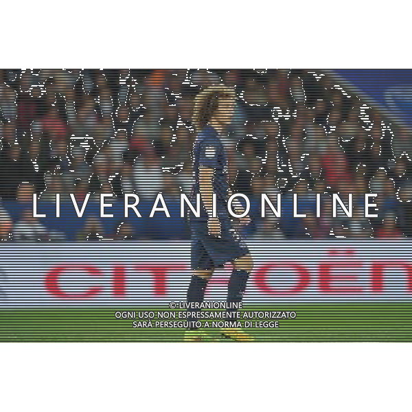 David LUIZ - 31.08.2014 - Paris Saint Germain / Saint Etienne - 4eme journee de Ligue 1 - Photo : Aurelien Meunier / Icon Sport /AGENZIA ALDO LIVERANI SAS - ITALY ONLY - EDITORIAL USE ONLY