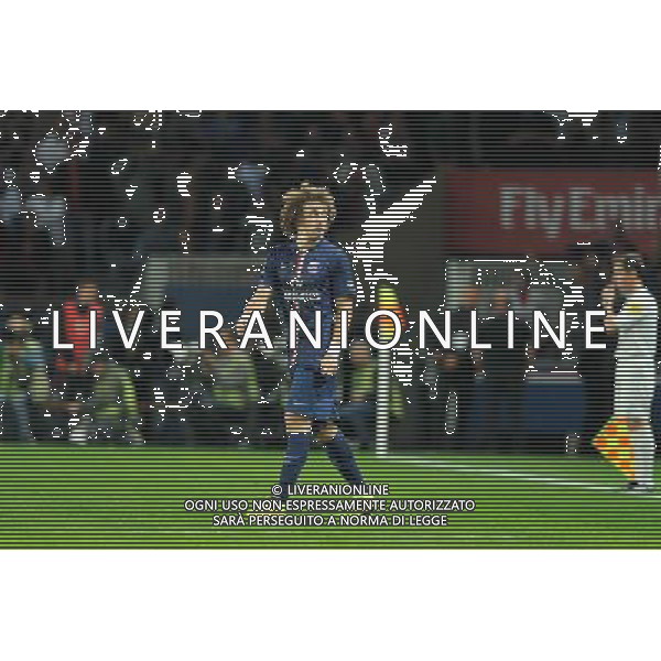 David LUIZ - 31.08.2014 - Paris Saint Germain / Saint Etienne - 4eme journee de Ligue 1 - Photo : Aurelien Meunier / Icon Sport /AGENZIA ALDO LIVERANI SAS - ITALY ONLY - EDITORIAL USE ONLY