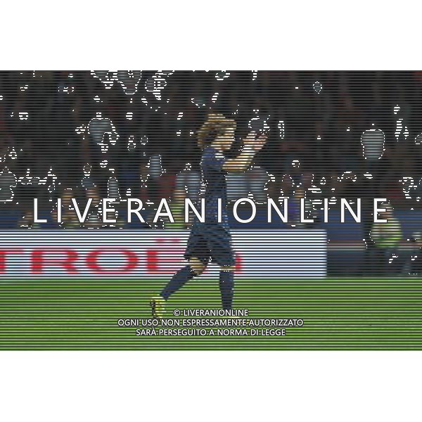 David LUIZ - 31.08.2014 - Paris Saint Germain / Saint Etienne - 4eme journee de Ligue 1 - Photo : Aurelien Meunier / Icon Sport /AGENZIA ALDO LIVERANI SAS - ITALY ONLY - EDITORIAL USE ONLY
