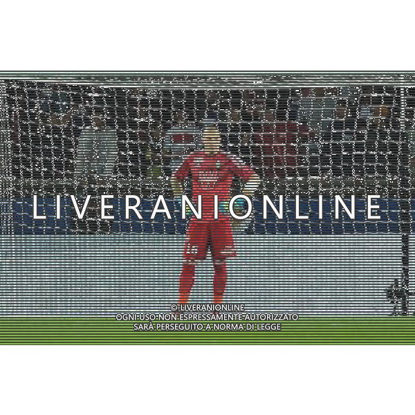Deception - Stephane RUFFIER - 31.08.2014 - Paris Saint Germain / Saint Etienne - 4eme journee de Ligue 1 - Photo : Aurelien Meunier / Icon Sport /AGENZIA ALDO LIVERANI SAS - ITALY ONLY - EDITORIAL USE ONLY