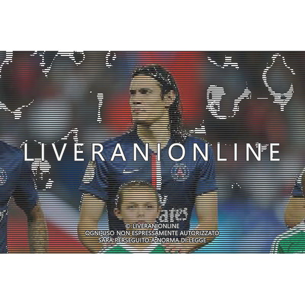 Edinson CAVANI - 31.08.2014 - Paris Saint Germain / Saint Etienne - 4eme journee de Ligue 1 - Photo : Aurelien Meunier / Icon Sport /AGENZIA ALDO LIVERANI SAS - ITALY ONLY - EDITORIAL USE ONLY