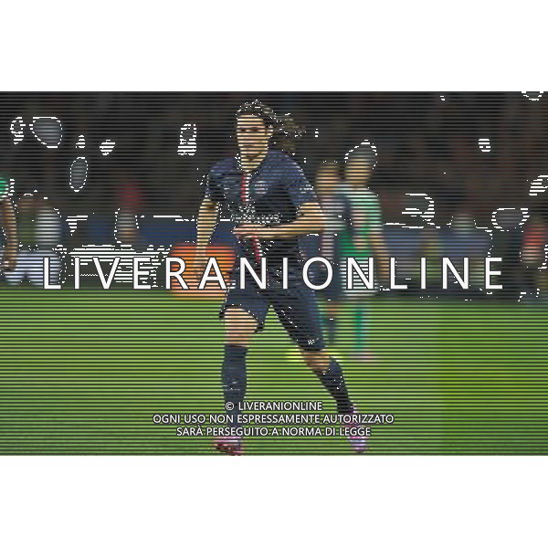 Edinson CAVANI - 31.08.2014 - Paris Saint Germain / Saint Etienne - 4eme journee de Ligue 1 - Photo : Aurelien Meunier / Icon Sport /AGENZIA ALDO LIVERANI SAS - ITALY ONLY - EDITORIAL USE ONLY