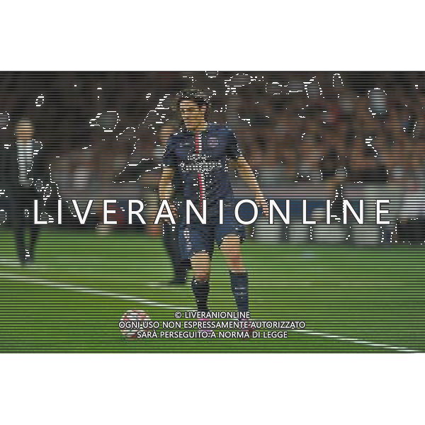 Edinson CAVANI - 31.08.2014 - Paris Saint Germain / Saint Etienne - 4eme journee de Ligue 1 - Photo : Aurelien Meunier / Icon Sport /AGENZIA ALDO LIVERANI SAS - ITALY ONLY - EDITORIAL USE ONLY
