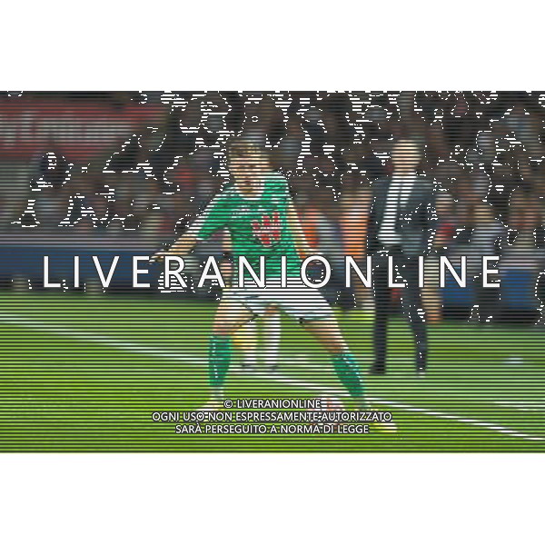 Franck TABANOU - 31.08.2014 - Paris Saint Germain / Saint Etienne - 4eme journee de Ligue 1 - Photo : Aurelien Meunier / Icon Sport /AGENZIA ALDO LIVERANI SAS - ITALY ONLY - EDITORIAL USE ONLY
