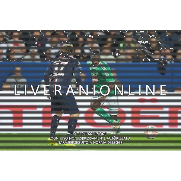 Ismael DIOMANDE - 31.08.2014 - Paris Saint Germain / Saint Etienne - 4eme journee de Ligue 1 - Photo : Aurelien Meunier / Icon Sport /AGENZIA ALDO LIVERANI SAS - ITALY ONLY - EDITORIAL USE ONLY