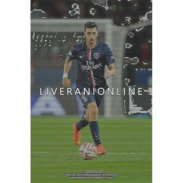 Javier PASTORE - 31.08.2014 - Paris Saint Germain / Saint Etienne - 4eme journee de Ligue 1 - Photo : Aurelien Meunier / Icon Sport /AGENZIA ALDO LIVERANI SAS - ITALY ONLY - EDITORIAL USE ONLY