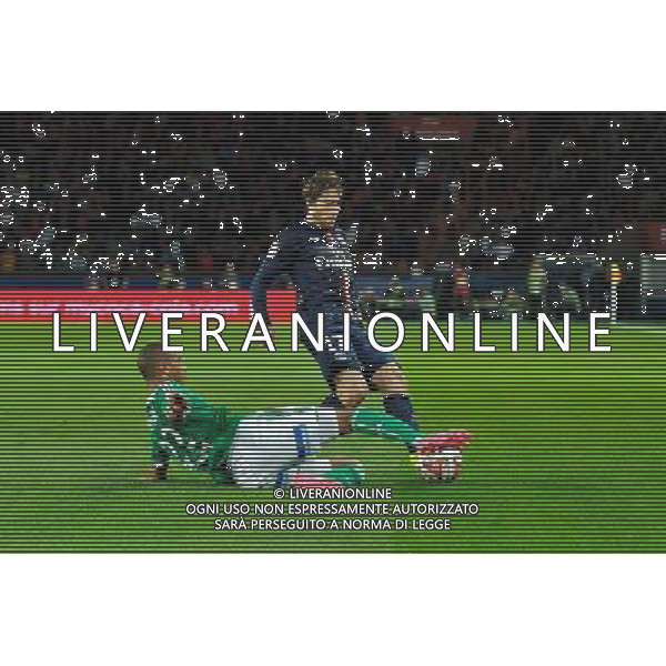 Kevin MONNET PAQUET / MAXWELL - 31.08.2014 - Paris Saint Germain / Saint Etienne - 4eme journee de Ligue 1 - Photo : Aurelien Meunier / Icon Sport /AGENZIA ALDO LIVERANI SAS - ITALY ONLY - EDITORIAL USE ONLY