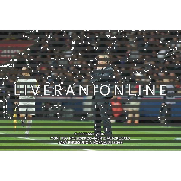 Laurent BLANC - 31.08.2014 - Paris Saint Germain / Saint Etienne - 4eme journee de Ligue 1 - Photo : Aurelien Meunier / Icon Sport /AGENZIA ALDO LIVERANI SAS - ITALY ONLY - EDITORIAL USE ONLY