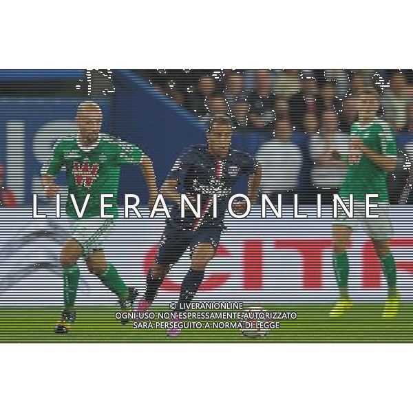 LUCAS - 31.08.2014 - Paris Saint Germain / Saint Etienne - 4eme journee de Ligue 1 - Photo : Aurelien Meunier / Icon Sport /AGENZIA ALDO LIVERANI SAS - ITALY ONLY - EDITORIAL USE ONLY