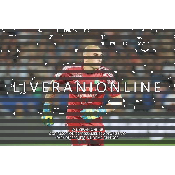 Stephane RUFFIER - 31.08.2014 - Paris Saint Germain / Saint Etienne - 4eme journee de Ligue 1 - Photo : Aurelien Meunier / Icon Sport /AGENZIA ALDO LIVERANI SAS - ITALY ONLY - EDITORIAL USE ONLY