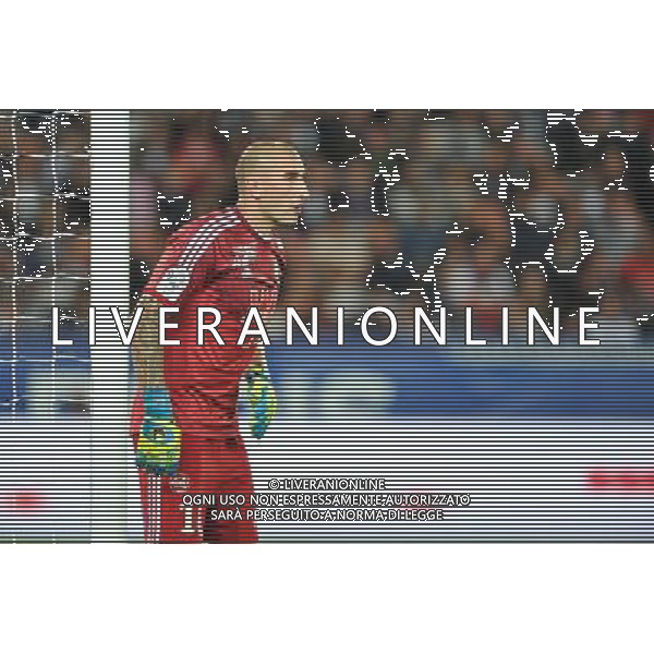 Stephane RUFFIER - 31.08.2014 - Paris Saint Germain / Saint Etienne - 4eme journee de Ligue 1 - Photo : Aurelien Meunier / Icon Sport /AGENZIA ALDO LIVERANI SAS - ITALY ONLY - EDITORIAL USE ONLY