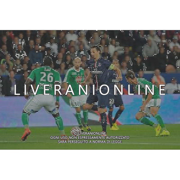 Zlatan IBRAHIMOVIC - 31.08.2014 - Paris Saint Germain / Saint Etienne - 4eme journee de Ligue 1 - Photo : Aurelien Meunier / Icon Sport /AGENZIA ALDO LIVERANI SAS - ITALY ONLY - EDITORIAL USE ONLY