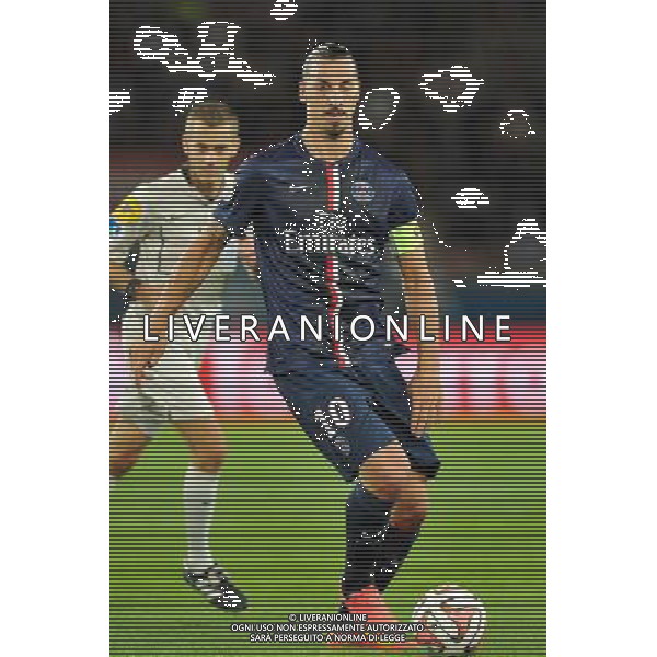 Zlatan IBRAHIMOVIC - 31.08.2014 - Paris Saint Germain / Saint Etienne - 4eme journee de Ligue 1 - Photo : Aurelien Meunier / Icon Sport /AGENZIA ALDO LIVERANI SAS - ITALY ONLY - EDITORIAL USE ONLY