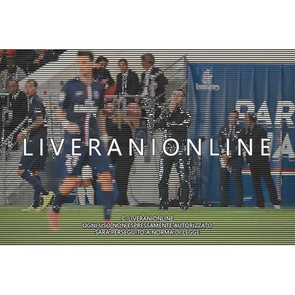 Christophe GALTIER - 31.08.2014 - Paris Saint Germain / Saint Etienne - 4eme journee de Ligue 1 - Photo : SPPress / Icon Sport /AGENZIA ALDO LIVERANI SAS - ITALY ONLY - EDITORIAL USE ONLY