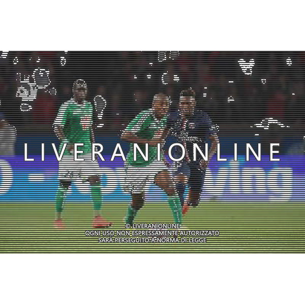 Kevin THEOPHILE CATHERINE - 31.08.2014 - Paris Saint Germain / Saint Etienne - 4eme journee de Ligue 1 - Photo : SPPress / Icon Sport /AGENZIA ALDO LIVERANI SAS - ITALY ONLY - EDITORIAL USE ONLY