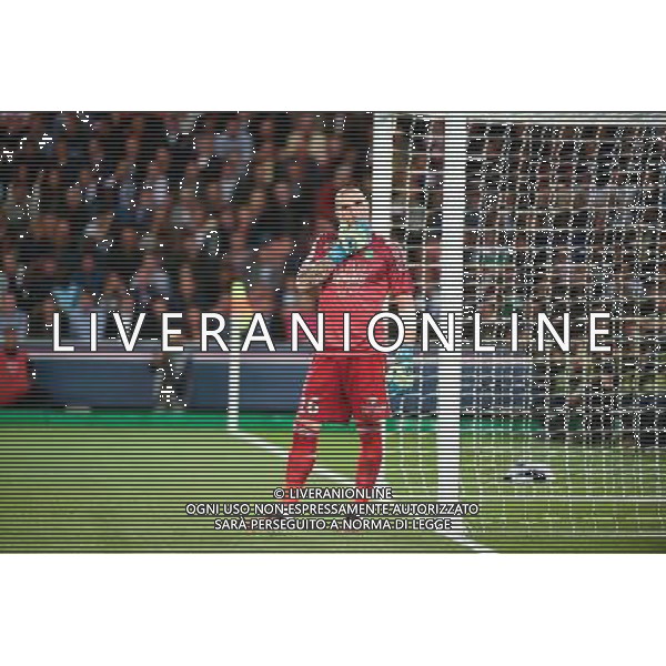 Stephane RUFFIER - 31.08.2014 - Paris Saint Germain / Saint Etienne - 4eme journee de Ligue 1 - Photo : SPPress / Icon Sport /AGENZIA ALDO LIVERANI SAS - ITALY ONLY - EDITORIAL USE ONLY