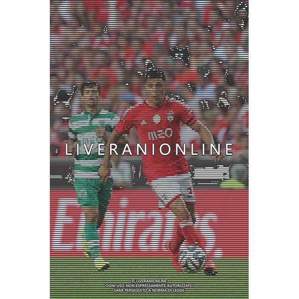 Enzo Perez - 31.08.2014 - Benfica / Sporting - Zon Liga Sagres Photo : Carlos Rodrigues / Icon Sport AG ALDO LIVERANI SAS ONLY ITALY