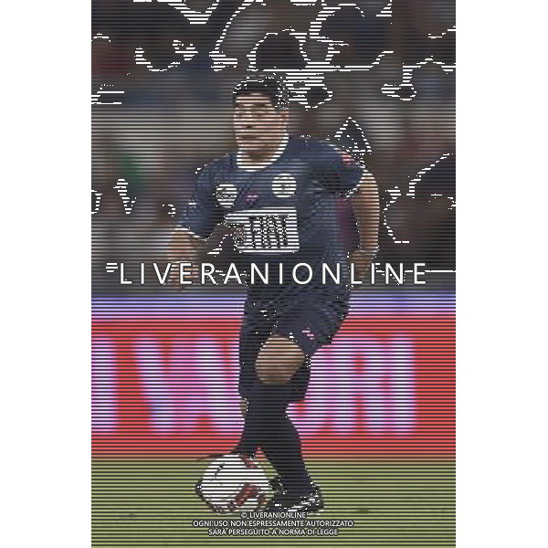 Roma - 01/09/2014 - Stadio Olimpico - Partita Interreligiosa per la Pace - nella foto: Diego Armando Maradona / Ph. Fabrizio Corradetti - Ag. Aldo Liverani Sas